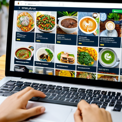 Home 28 Trang Web Mua Sắm Tải Nhanh (Fast Loading Shopping Website)**
"A clean and modern e-commerce website interface on a laptop screen, showcasing vibrant product images and clear navigation. A happy Vietnamese customer is visible in the reflection of the screen, smiling at a product. The background features a busy, modern Vietnamese cafe with people enjoying coffee. Emphasize speed and ease of use. fully clothed, appropriate content, safe for work, professional, perfect anatomy, natural proportions, high quality."
**